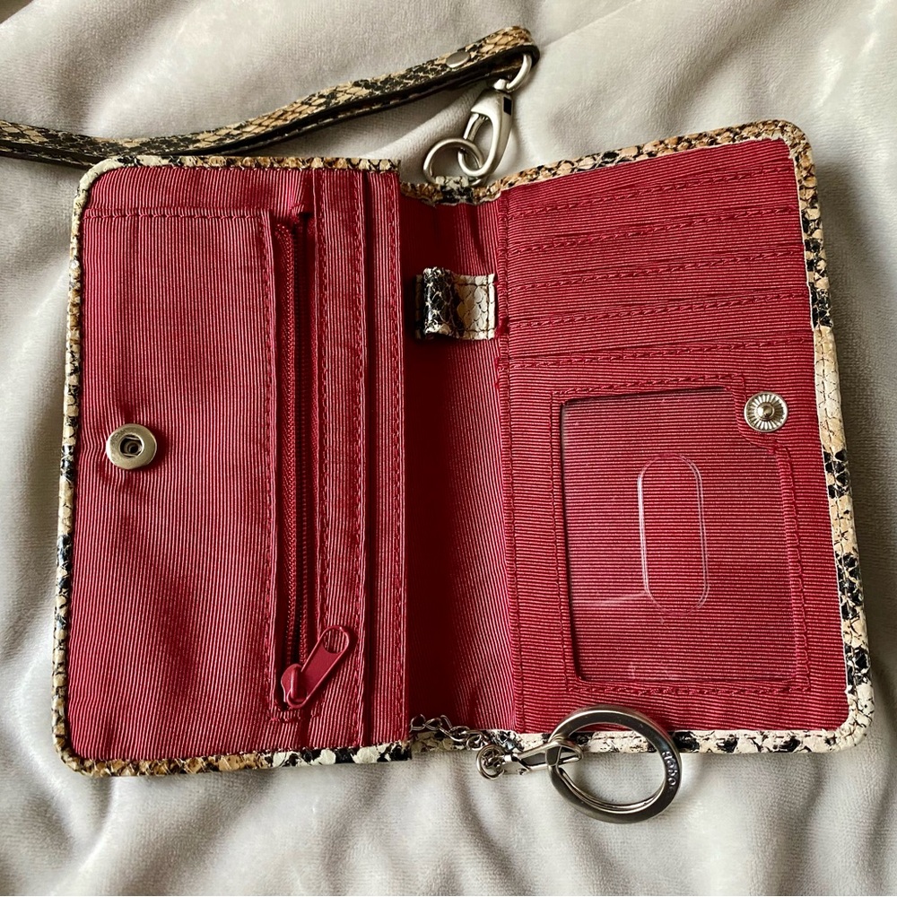 HOBO Python Embossed Wallet Wristlet - Picture 3 of 6